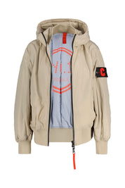 Bomberjacke AMSTERDAM mit Kpauze - 5700 Sand - Beige