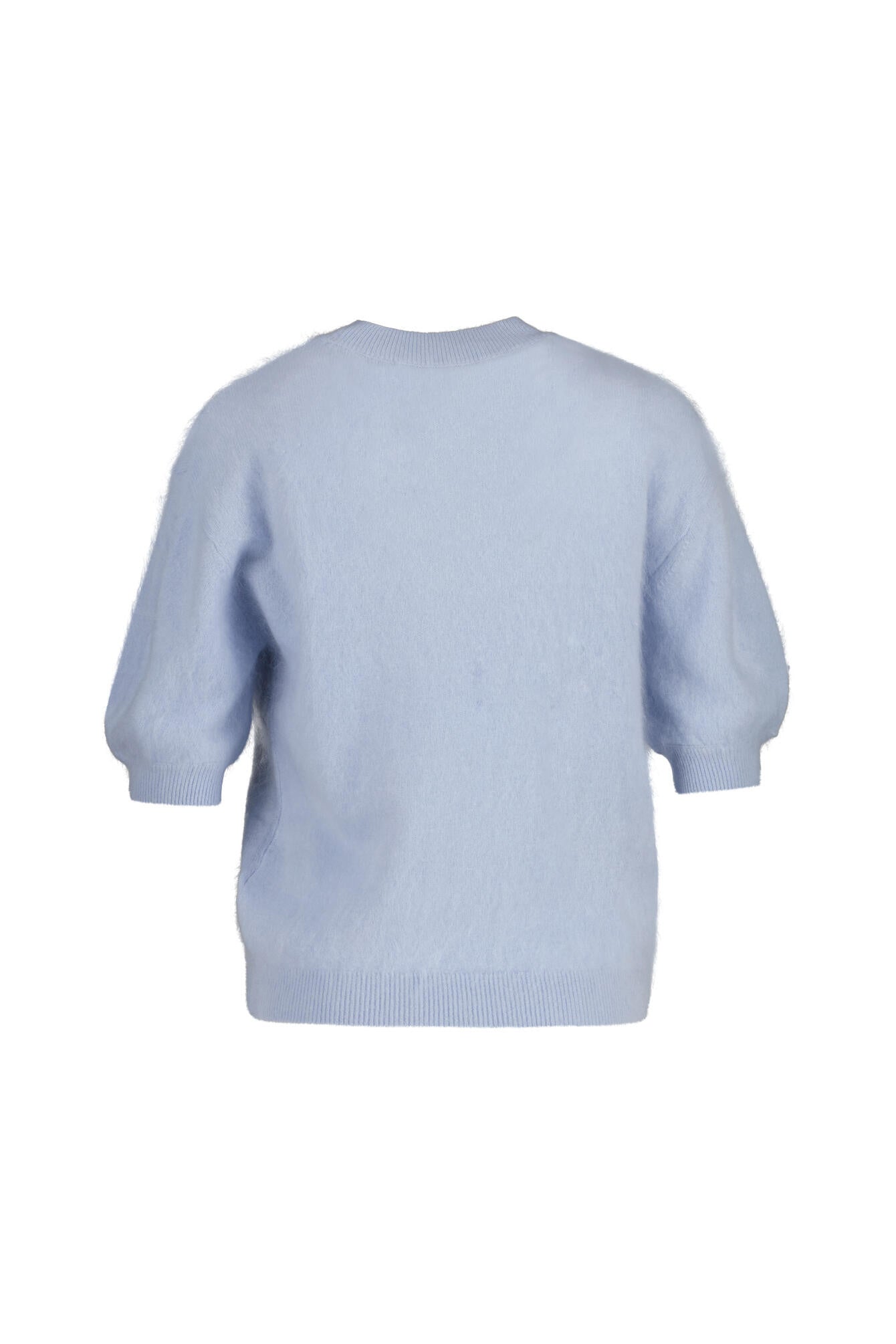 Strick-T-Shirt aus Kaschmirmix - 829 Marina - Blau