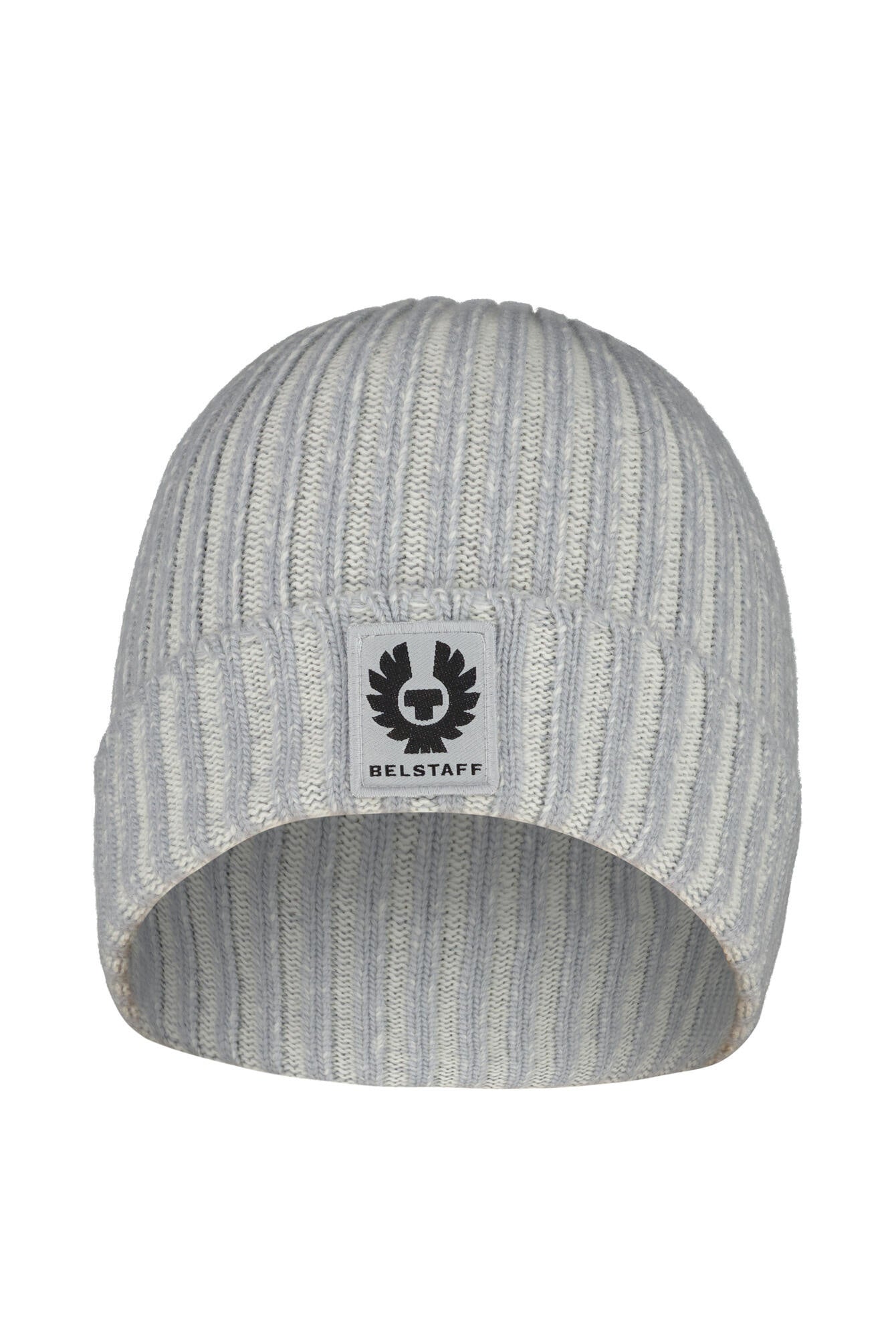 Strickmütze aus Wolle - Blue/Silver - Grau