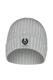 Strickmütze aus Wolle - Blue/Silver - Grau