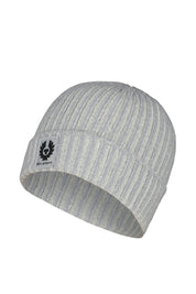 Strickmütze aus Wolle - Blue/Silver - Grau