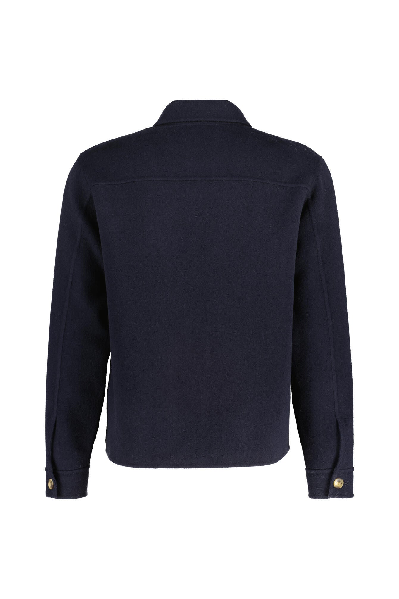 Strickjacke ALBAN aus Wollmix - Navy Blue - Blau
