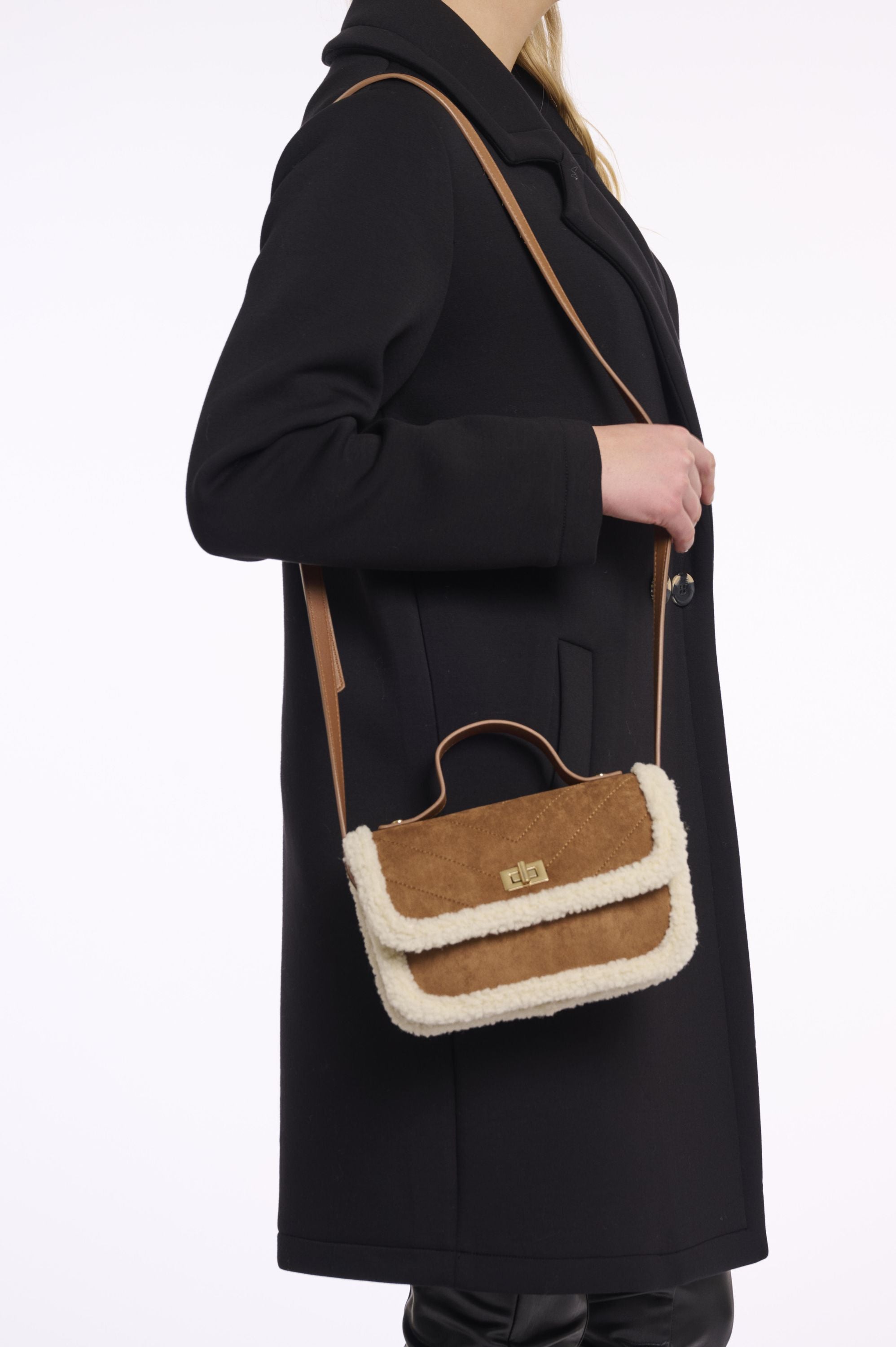 Schultertasche ROBINE - Brown - Braun