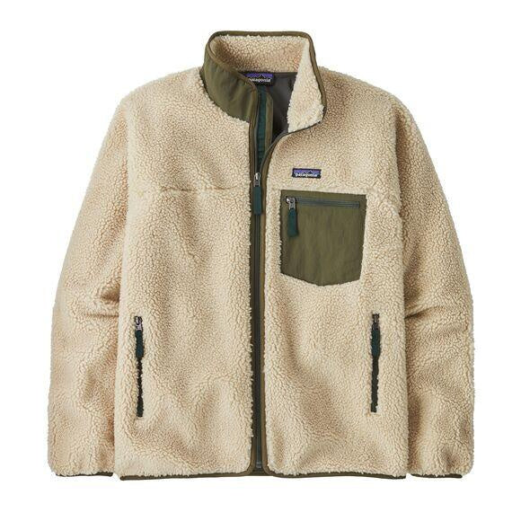 Teddy-Jacke CLASSIC RETRO-X - Natural Basin Green - Beige