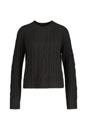 Strickpullover - 2900 Coal - Schwarz