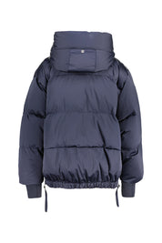 Daunenjacke HEKA M 71 mit Kapuze - 800 Navy - Blau