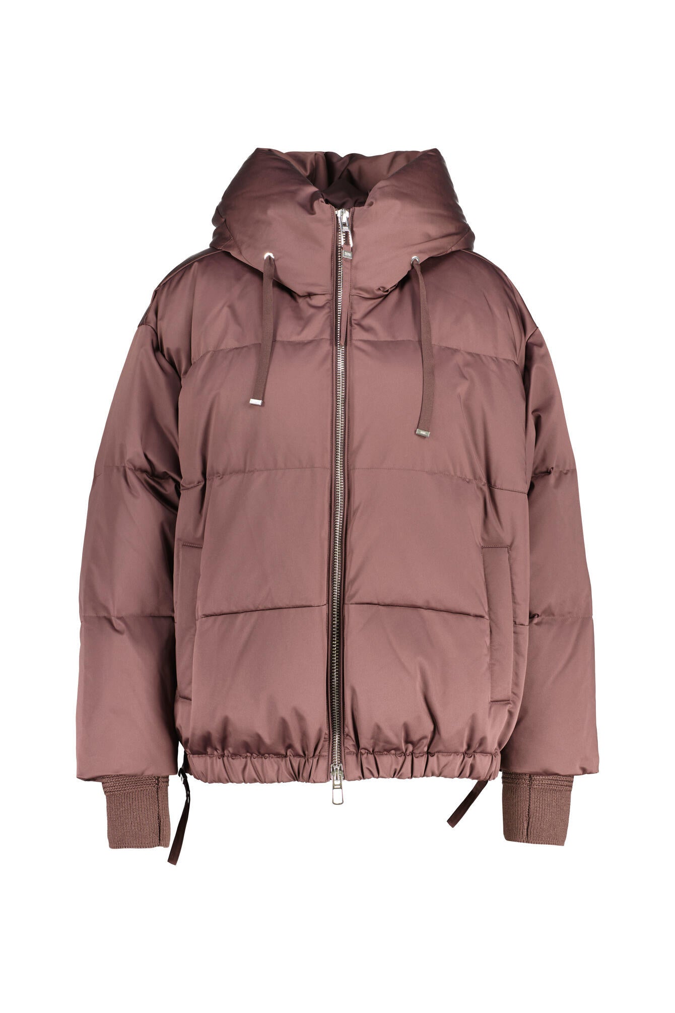 Daunenjacke HEKA M 71 mit Kapuze - 693 Deep Borgogna - Rot