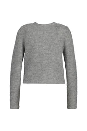 Cardigan aus Woll-Mix - 109 Grey - Grau