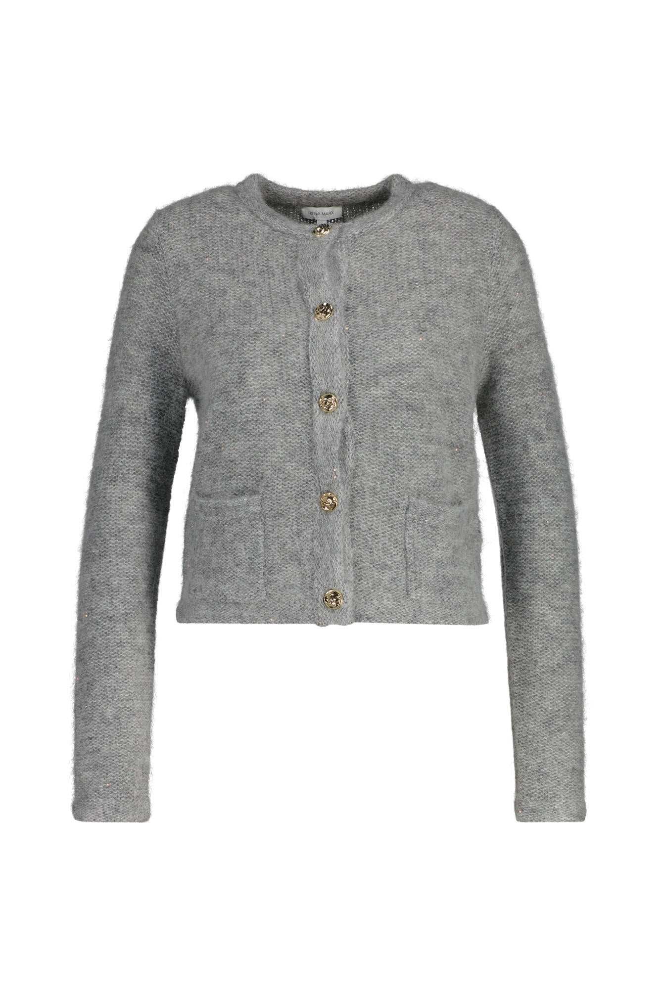 Cardigan aus Woll-Mix - 109 Grey - Grau