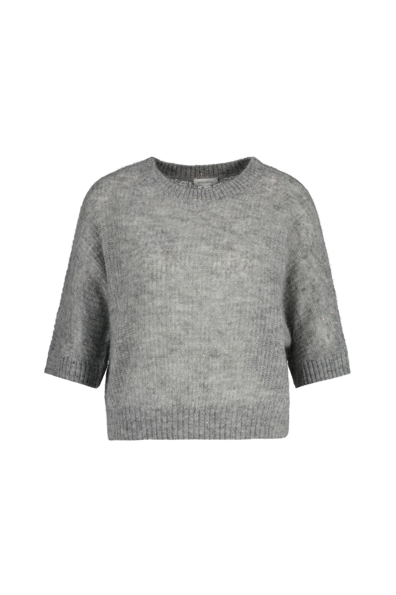 Strickpullover aus Woll-Mix - 109 Grey - Grau