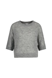 Strickpullover aus Woll-Mix - 109 Grey - Grau
