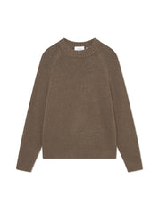 Strickpullover aus Wollmix - 826 Teak - Braun