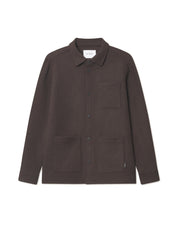 Overshirt JASON aus Wollmix - 844 Delicioso - Braun