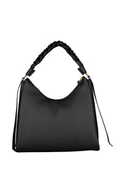 Schultertasche BOHEME Medium - 613 Noir/Cognac - Schwarz