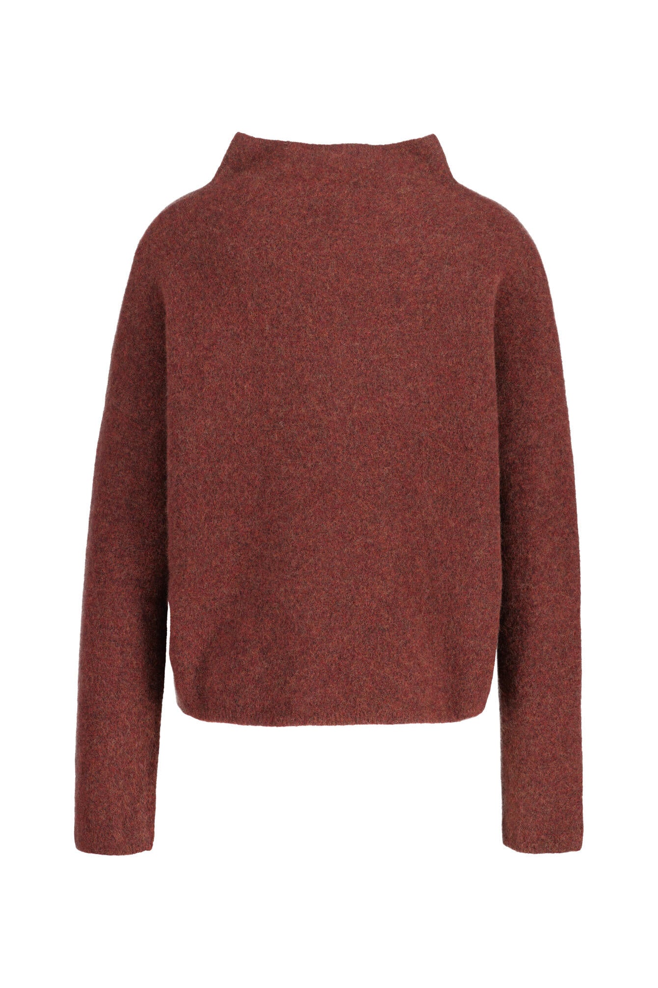 Strickpullover aus Wollmix - 0261 Burgundy - Rot