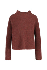 Strickpullover aus Wollmix - 0261 Burgundy - Rot