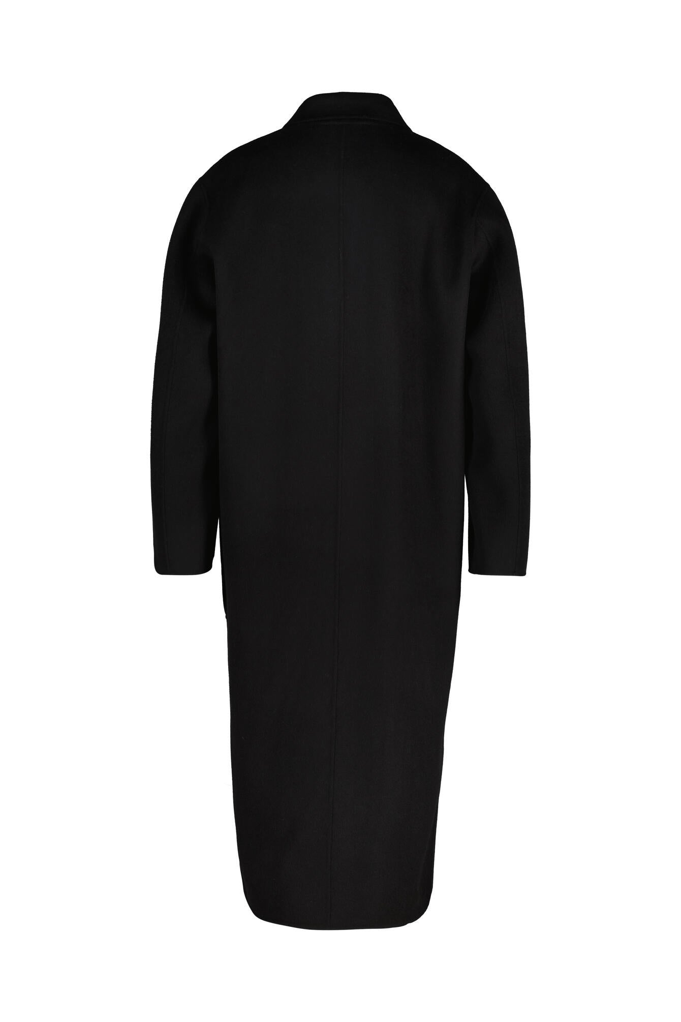 Mantel AMELIA aus Wolle - 1433 Black - Schwarz