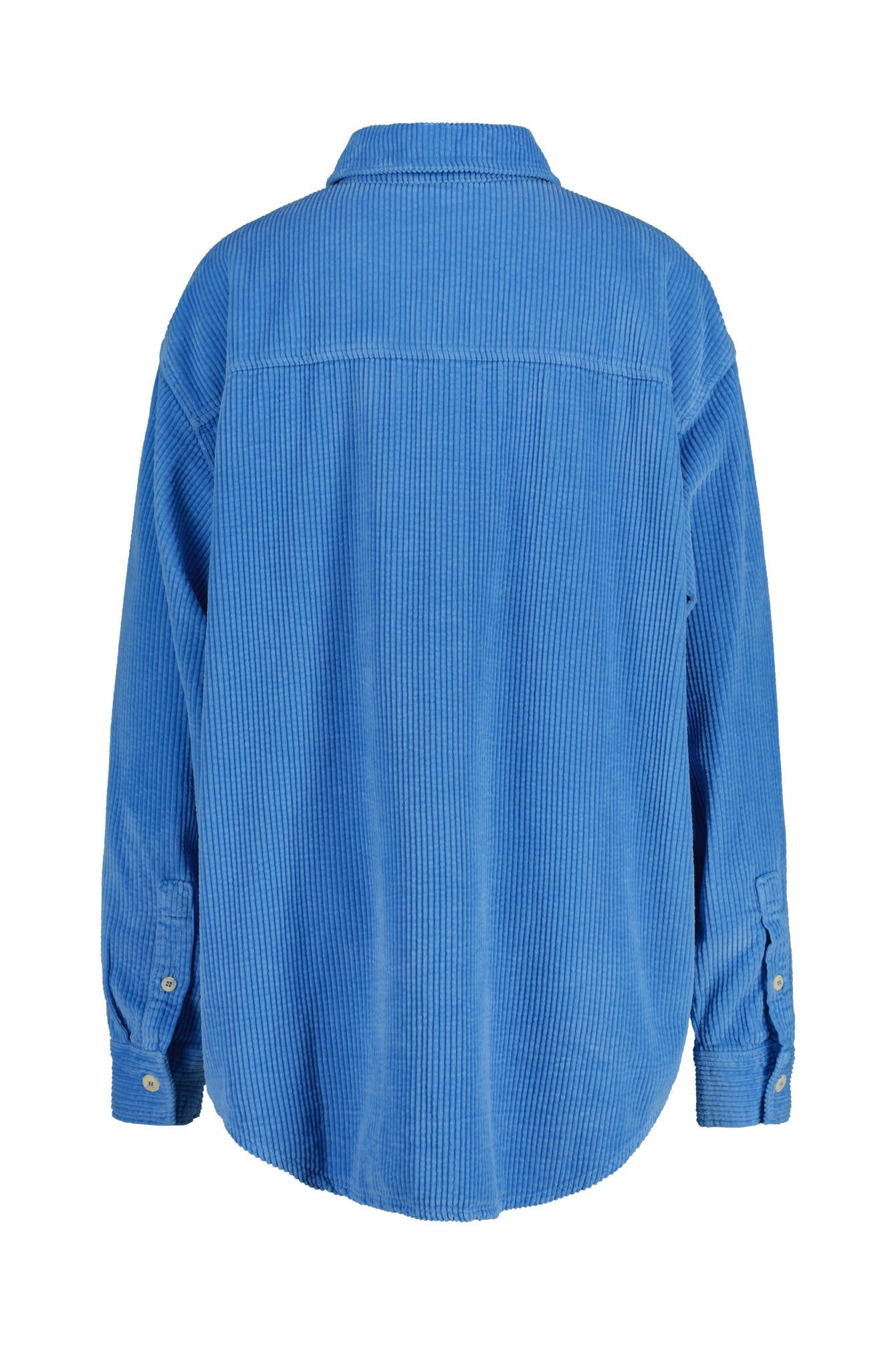 Cordovershirt aus Baumwolle - Celeste Vintage - Blau