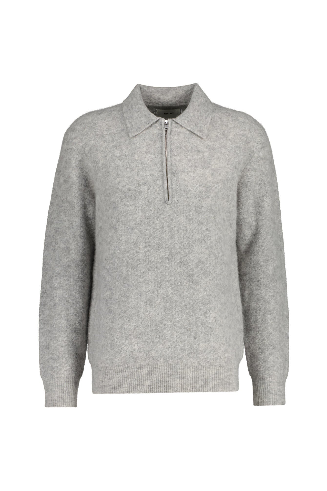 Strickpullover ALFIE aus Wollmix - Sable Grey - Grau