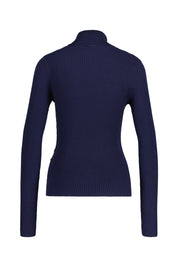 Rollkragenpullover - 112 Navy - Blau