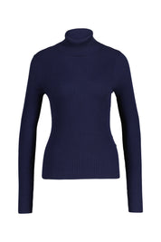 Rollkragenpullover - 112 Navy - Blau