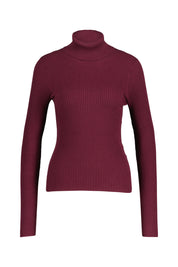 Rollkragenpullover - 111 Berry - Rot