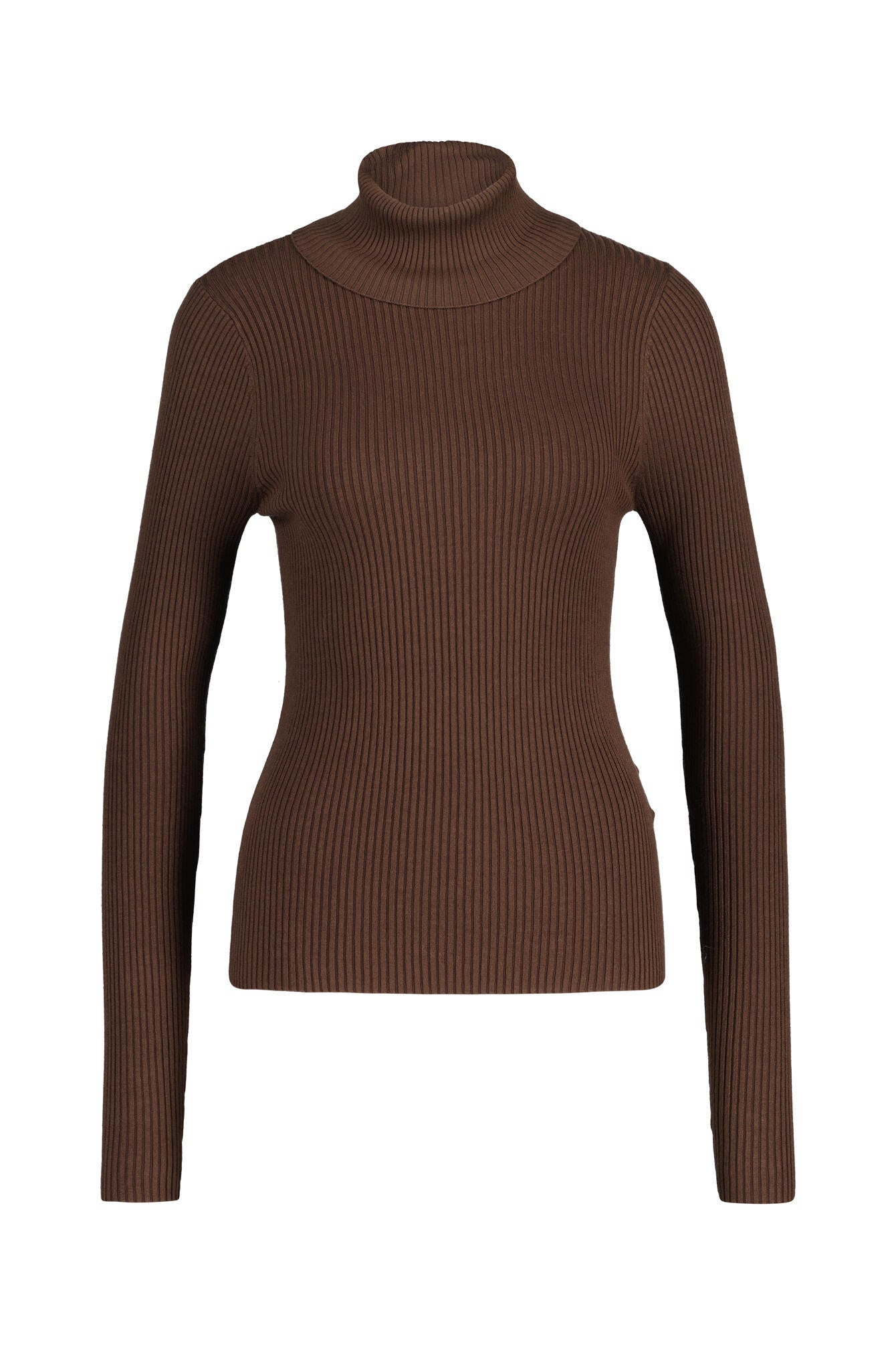 Rollkragenpullover - 122 Chocolate - Braun