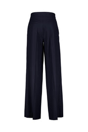 Businesshose Wide Leg - 698 Midnight - Blau