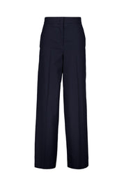Businesshose Wide Leg - 698 Midnight - Blau