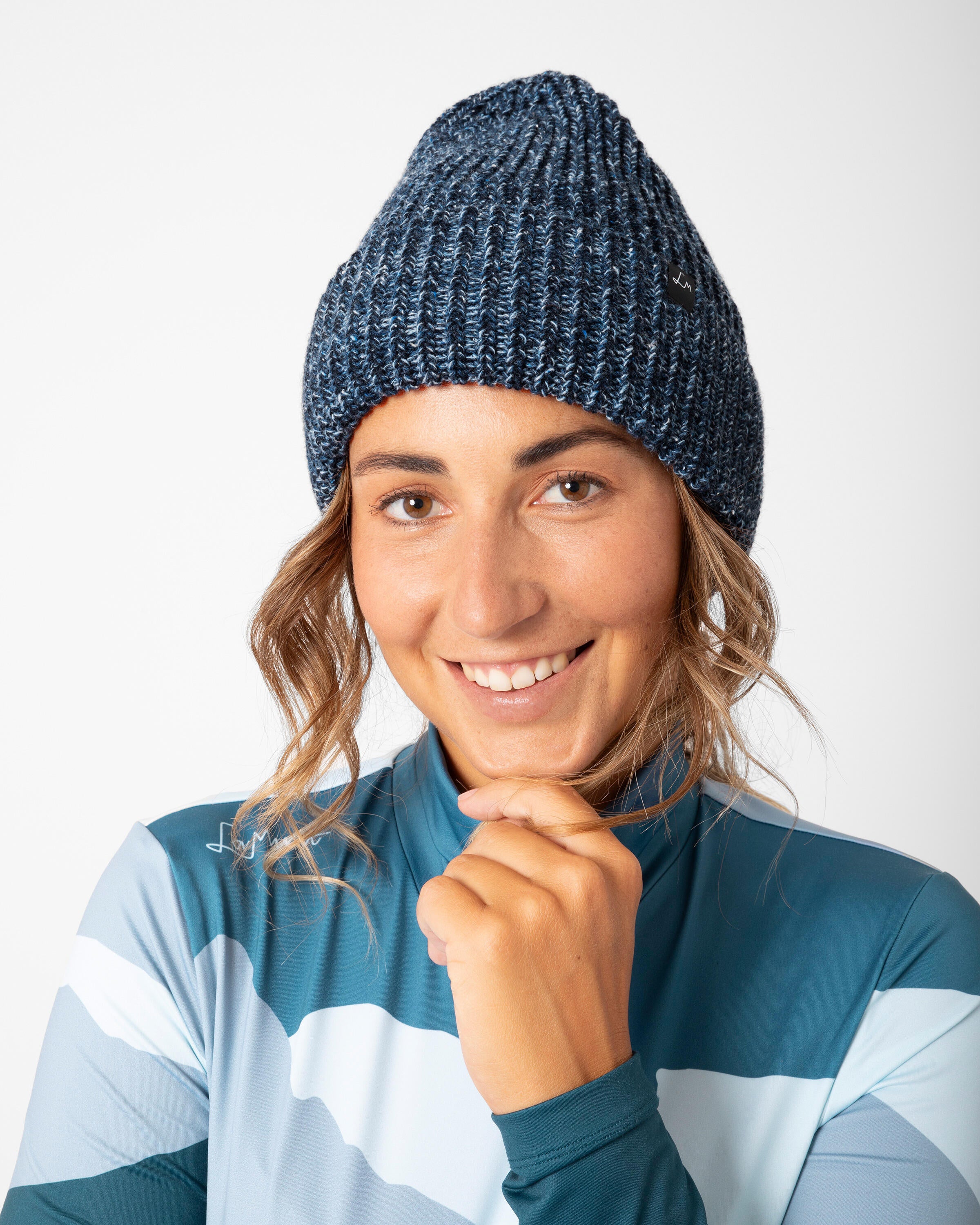 Strickmütze MARTHA - 3065 Artic Blue - Blau