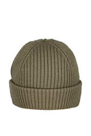 Strickmütze aus Merinowollmix - 0103 Olive Grey - Khaki