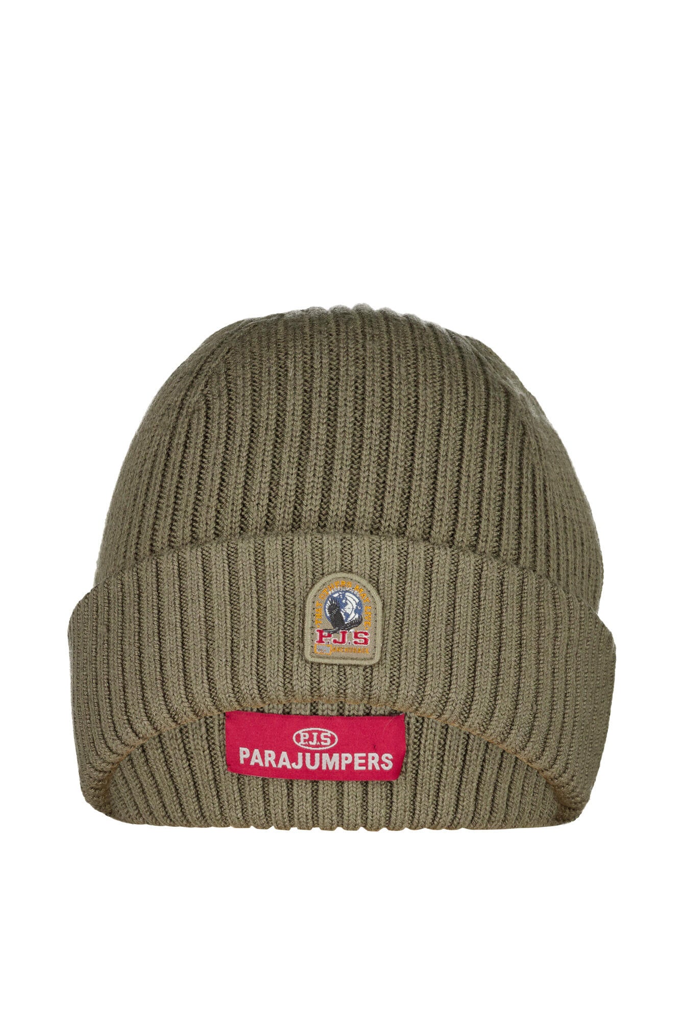 Strickmütze aus Merinowollmix - 0103 Olive Grey - Khaki