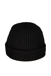 Strickmütze aus Merinowollmix - 0541 Black - Schwarz