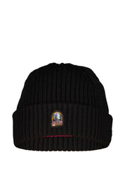 Strickmütze aus Merinowollmix - 0541 Black - Schwarz