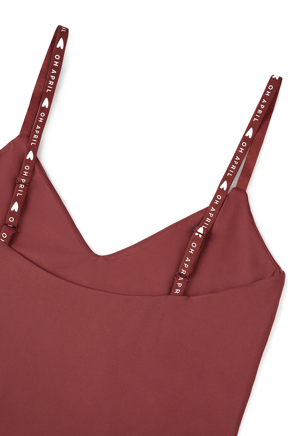Body VEDA TANK - Cherrywood - Rot