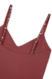 Body VEDA TANK - Cherrywood - Rot