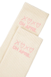 Socken ARDEN LONG - Ivory - Beige