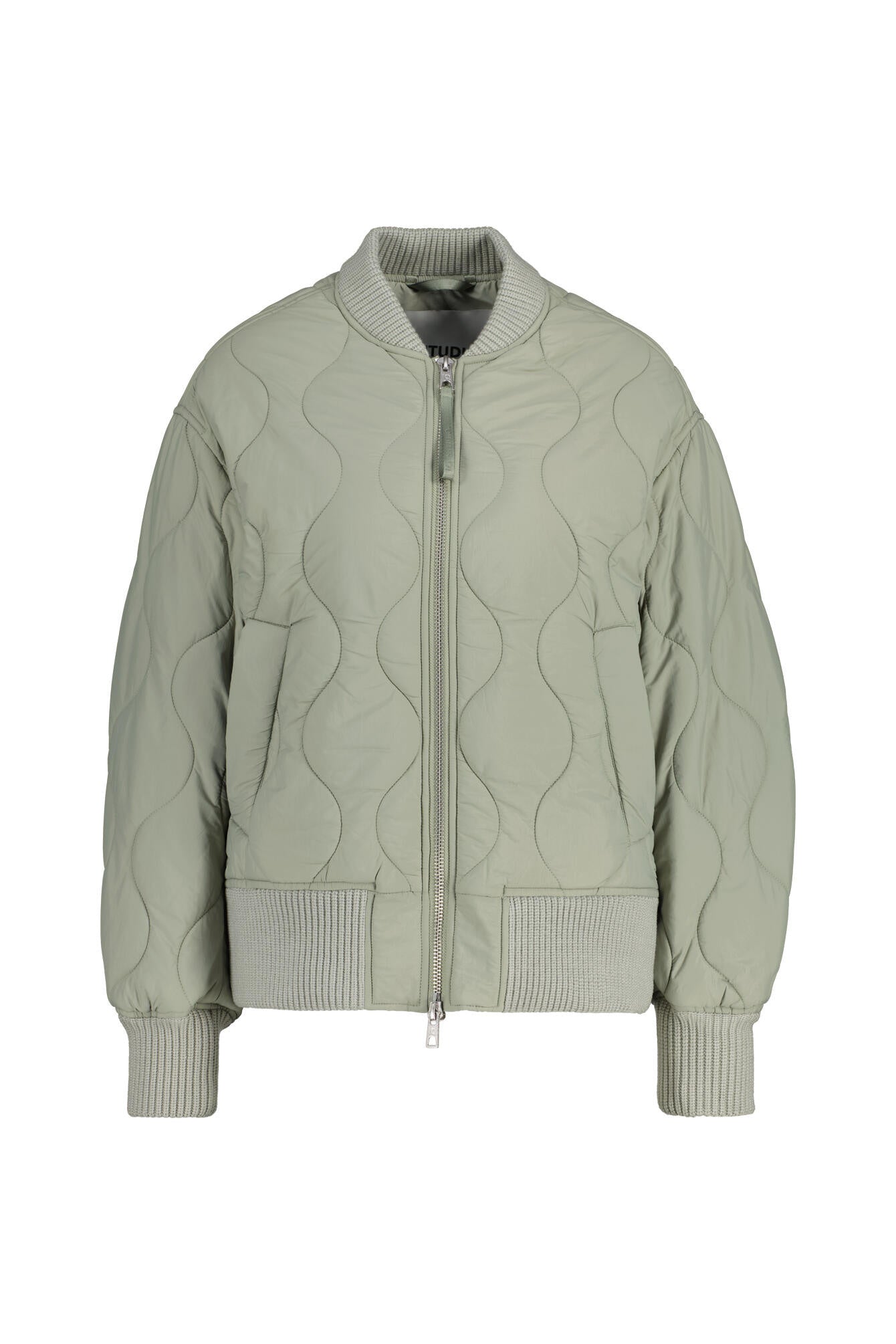 Bomberjacke gesteppt - 7015 Stardust - Grün