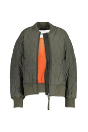 Bomberjacke gesteppt - 7040 Burnt Grey - Khaki