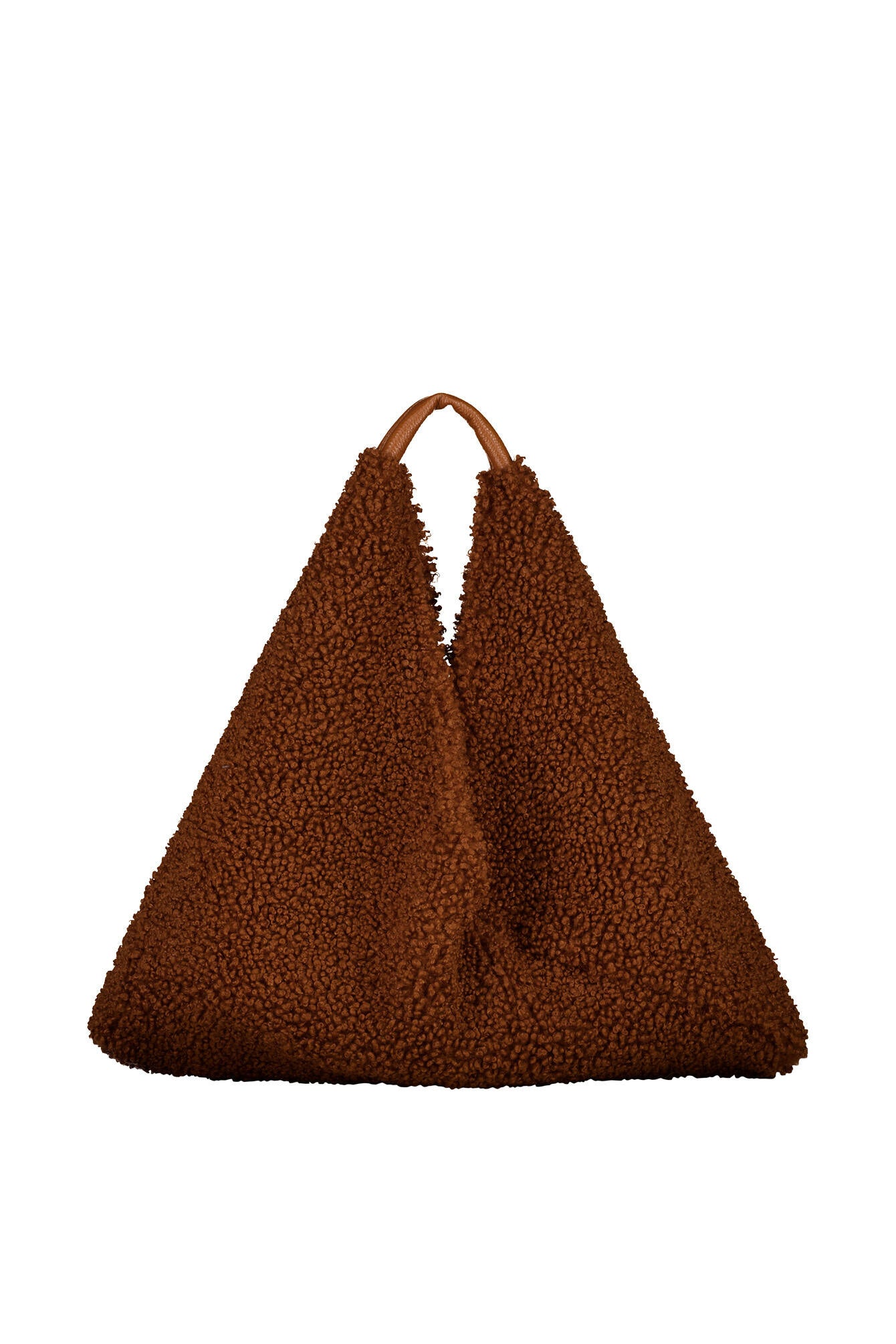 Shopper in Teddy-Optik - Brown - Braun