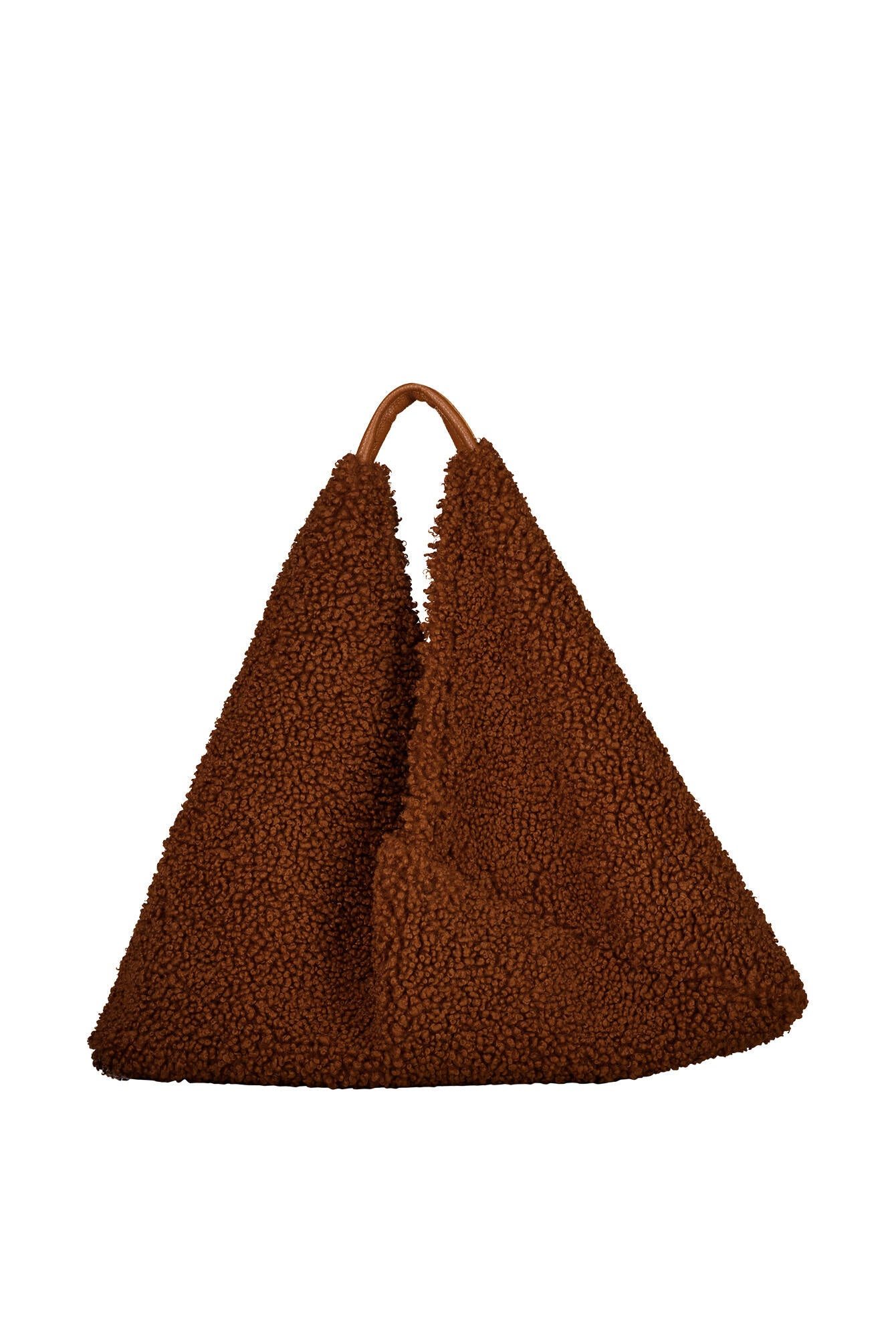 Shopper in Teddy-Optik - Brown - Braun
