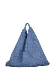Shopper in Teddy-Optik - Blue - Blau