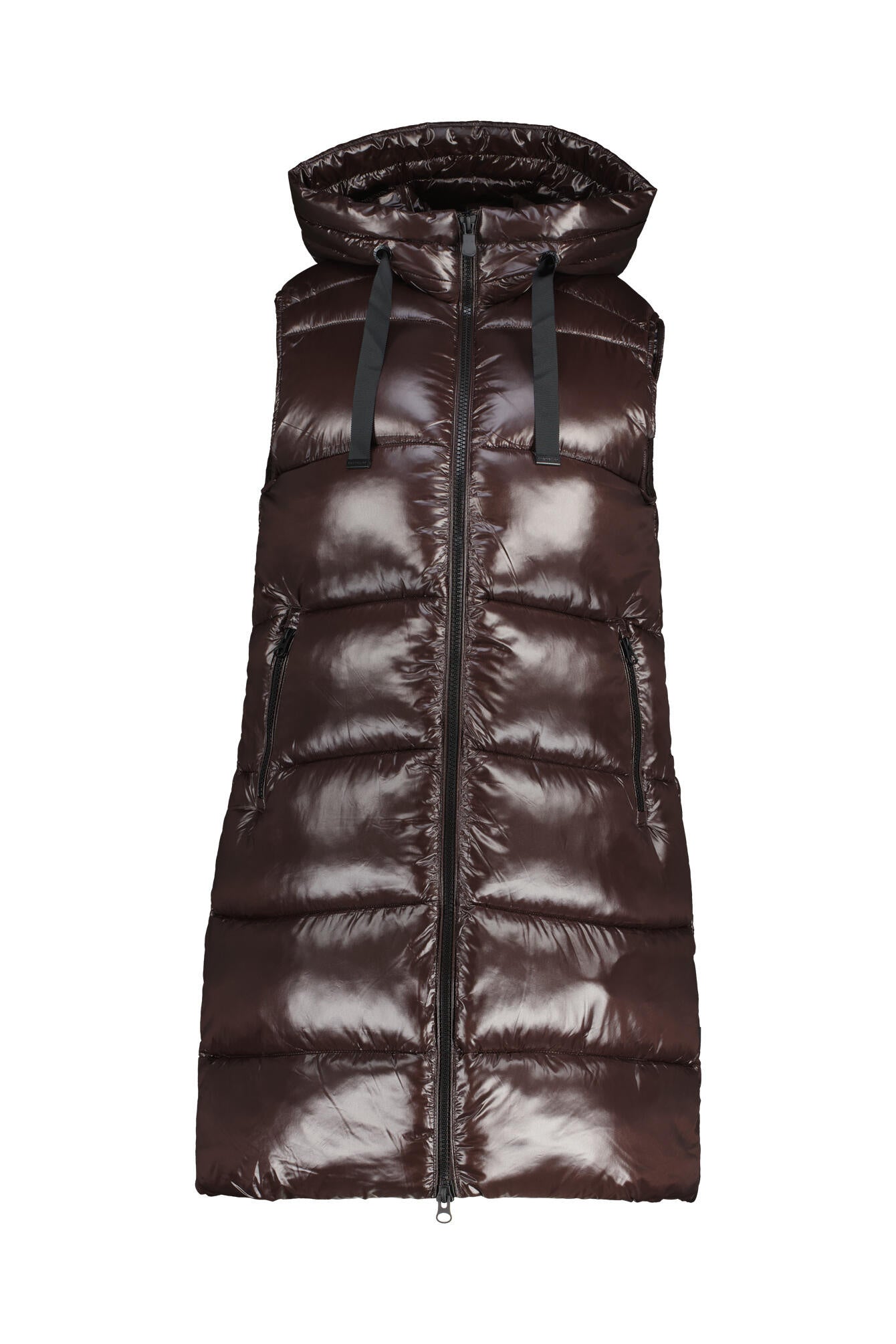Steppweste - 40009 Brown Black - Braun
