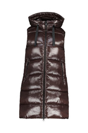 Steppweste - 40009 Brown Black - Braun