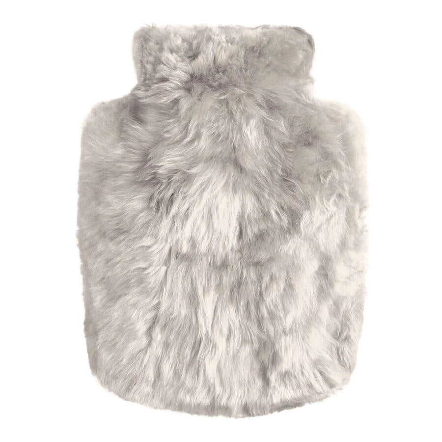 Wärmflasche CALMO XXL aus Alpaka - Silver Grey - Grau