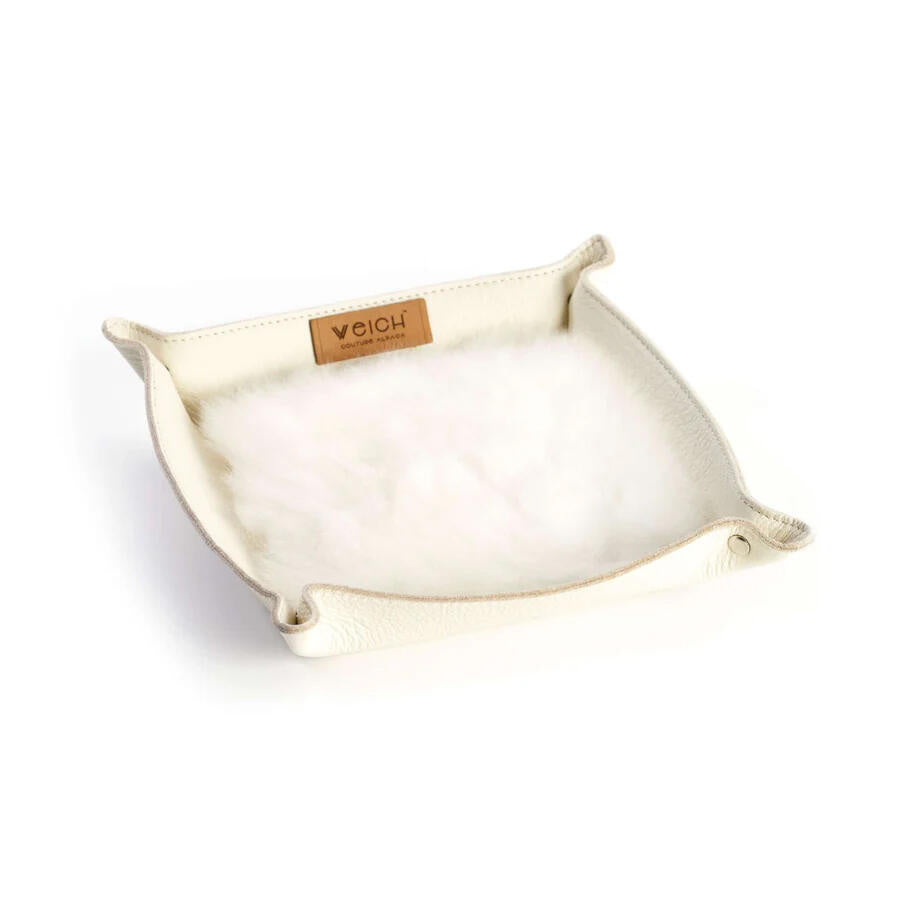 Taschenleerer TODO aus Alpaka - Pearl White - Weiß