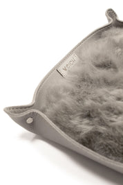 Taschenleerer TODO L aus Alpaka - Dark Champagner - Braun