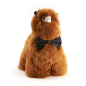 Kuscheltier PACO M aus Alpaka - Gold - Braun