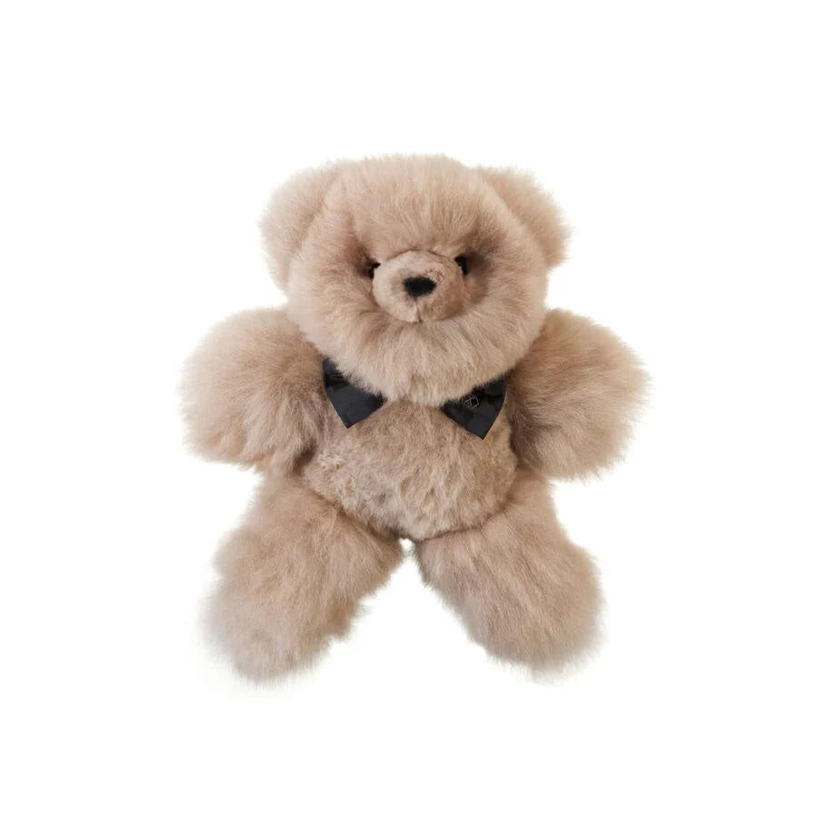 Teddybär PELU aus Alpaka - Taupe - Braun