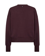 Sweatshirt aus Viskosemix - 159 Fudge - Rot